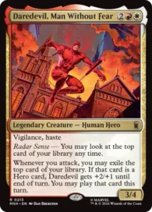 《恐れ知らずの男、デアデビル/Daredevil, Man Without Fear》[MSH] 金R