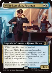 ■拡張アート■《郵便配達人、ウィリー・ランプキン/Willie Lumpkin, Postman》[MSC] 金R