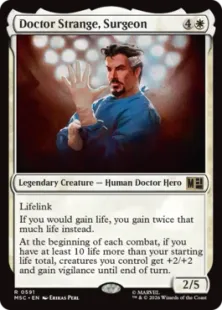 《外科医、ドクター・ストレンジ/Doctor Strange, Surgeon》[MSC] 白R