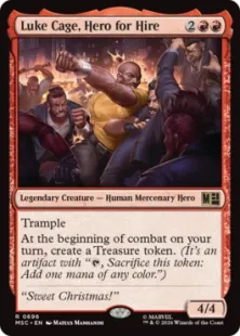 《ヒーローズ・フォー・ハイアー、ルーク・ケイジ/Luke Cage, Hero for Hire》[MSC] 赤R