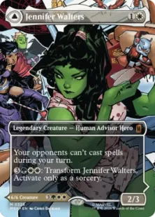 ■ボーダーレス■《ジェニファー・ウォルターズ/Jennifer Walters》/《センセーショナル・シーハルク/The Sensational She-Hulk》[MSH-BF] 白R