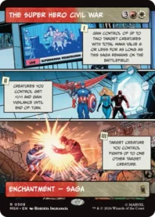 ■ショーケース■《スーパーヒーローの争い、シビル・ウォー/The Super Hero Civil War》[MSH-BF] 金R