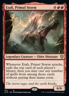 《原初の嵐、エターリ/Etali, Primal Storm》[CLB] 赤R