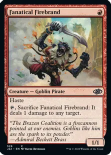 《狂信的扇動者/Fanatical Firebrand》[J22] 赤C
