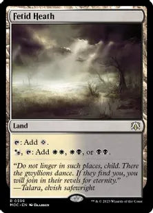 (399)《悪臭の荒野/Fetid Heath》[MOC] 土地R