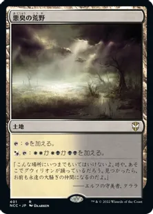 《悪臭の荒野/Fetid Heath》[NCC] 土地R