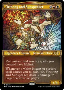 (039)《ファイアソングとサンスピーカー/Firesong and Sunspeaker》[MUL] 金R