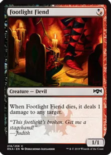 《脚光の悪鬼/Footlight Fiend》[RNA] 混C