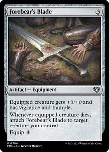 《先祖の刃/Forebear's Blade》[CMM] 茶U