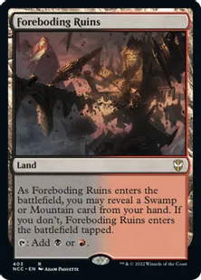 《凶兆の廃墟/Foreboding Ruins》[NCC] 土地R