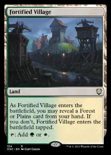《要塞化した村/Fortified Village》(154)[ONC]土地R