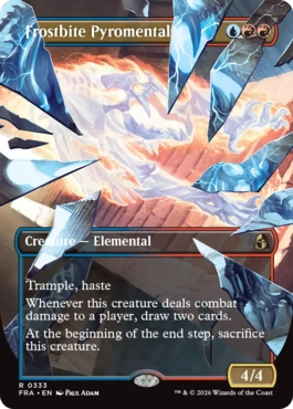 凍傷の紅蓮精霊 FRA-BF 333 英語