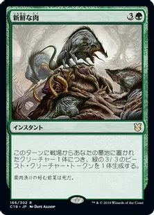 《新鮮な肉/Fresh Meat》[C19]緑R
