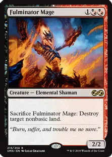 《大爆発の魔道士/Fulminator Mage》[UMA] 混R