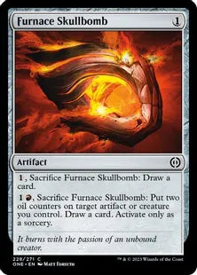 《焼炉の頭蓋爆弾/Furnace Skullbomb》(228)[ONE]茶C