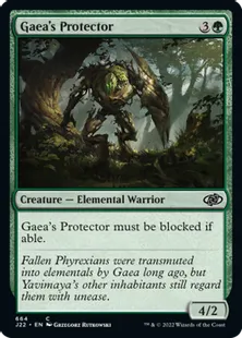 《ガイアの守護者/Gaea's Protector》[J22] 緑C