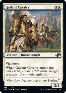 《凛々しい騎兵隊/Gallant Cavalry》[J22] 白C