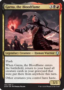 《血の炎、ガルナ/Garna, the Bloodflame》[DOM] 金U
