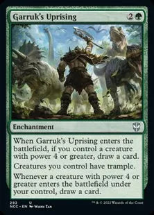 《ガラクの蜂起/Garruk's Uprising》[NCC] 緑U