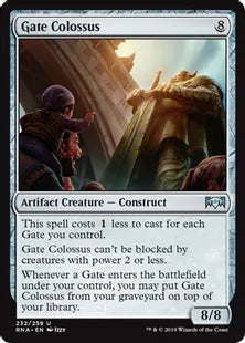 《門の巨像/Gate Colossus》[RNA] 茶U