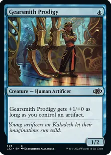 《機械職人の神童/Gearsmith Prodigy》[J22] 青C