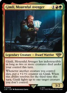 《死を悼む復讐者、ギムリ/Gimli, Mournful Avenger》[LTR] 金R