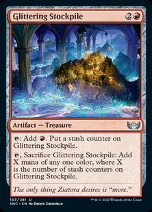 《輝く備蓄品/Glittering Stockpile》[SNC] 赤U