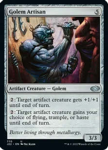 《ゴーレムの職工/Golem Artisan》[J22] 茶U