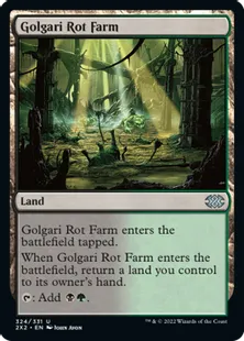 《ゴルガリの腐敗農場/Golgari Rot Farm》[2X2] 土地U