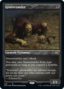 《墓所這い/Gravecrawler》[2X2-BF] 黒R