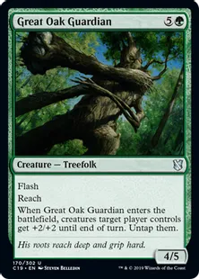 《大樫の守護者/Great Oak Guardian》[C19]緑U