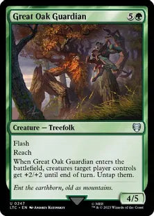 《大樫の守護者/Great Oak Guardian》[LTC] 緑U
