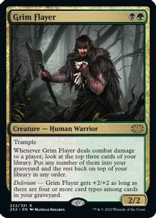 《残忍な剥ぎ取り/Grim Flayer》[2X2] 金R