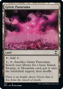 《グリクシスの全景/Grixis Panorama》[NCC] 土地C