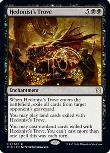 《享楽者の宝物庫/Hedonist's Trove》[C19]黒R