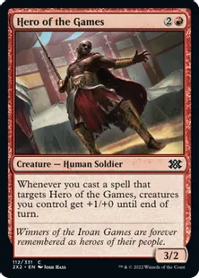 《競技会の英雄/Hero of the Games》[2X2] 赤C