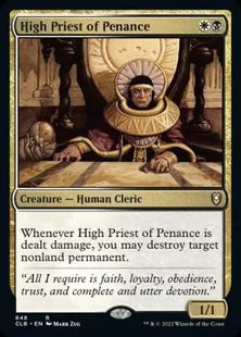 《贖罪の高僧/High Priest of Penance》[CLB] 金R