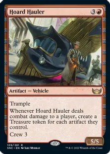 《貯めこむ運び屋/Hoard Hauler》[SNC] 赤R