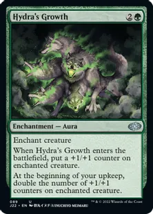 《ハイドラの成長/Hydra's Growth》[J22] 緑U