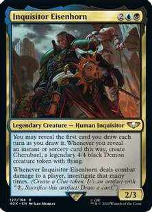 (127)《異端審問官アイゼンホーン/Inquisitor Eisenhorn》[40K] 金R