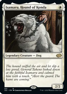 《今田家の猟犬、勇丸/Isamaru, Hound of Konda》[J22] 白R