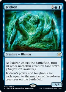 《イクシドロン/Ixidron》[C19]青R