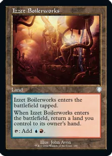 ■旧枠■《イゼットの煮沸場/Izzet Boilerworks》[BRC] 土地U