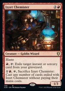 《イゼットの薬術師/Izzet Chemister》[CLB] 赤R