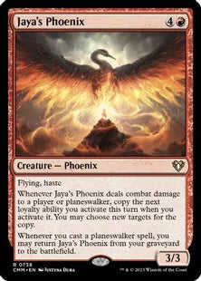 《ヤヤのフェニックス/Jaya's Phoenix》[CMM] 赤R