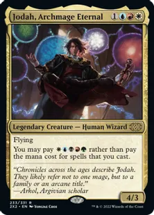 《永遠の大魔道師、ジョダー/Jodah, Archmage Eternal》[2X2] 金R
