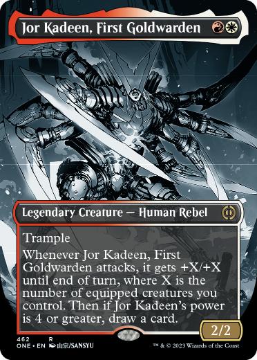 【S&C・F】《最初の黄金守護、ジョー・カディーン/Jor Kadeen, First Goldwarden》(462)[ONE-BF]金R