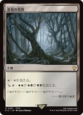 《悪臭の荒野/Fetid Heath》[FIC] 土地R