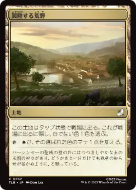 《興隆する荒野/Thriving Heath》[TLE] 土地C