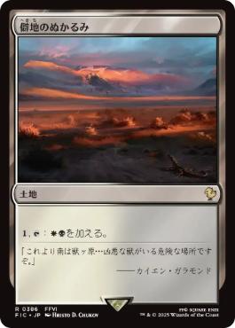 《僻地のぬかるみ/Desolate Mire》[FIC] 土地R